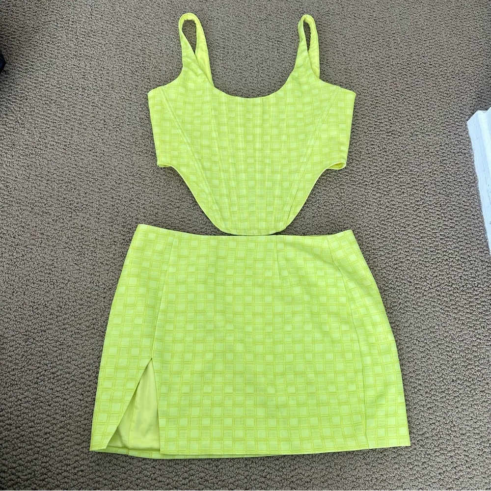 White fox 2 piece set